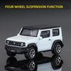 SCCF4 1:52 Suzuki Jimny Model Toy Cars Alloy Diecast Miniature Vehicles Slide Forward Exquisite Interior Shock Absorption Kids Gifts
