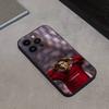 R-Ronaldo Cool CR7 Football Phone Case For iPhone 16,15,14,13,12,11 Plus,Pro Max,XS,X,XR,SE,Mini,8,7,Soft Silicone Black Cover