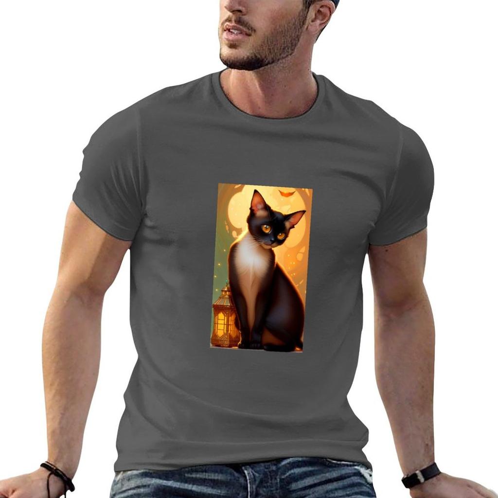 Cats 3 Tshirt Casual Daily Wear Short Sleeve Top