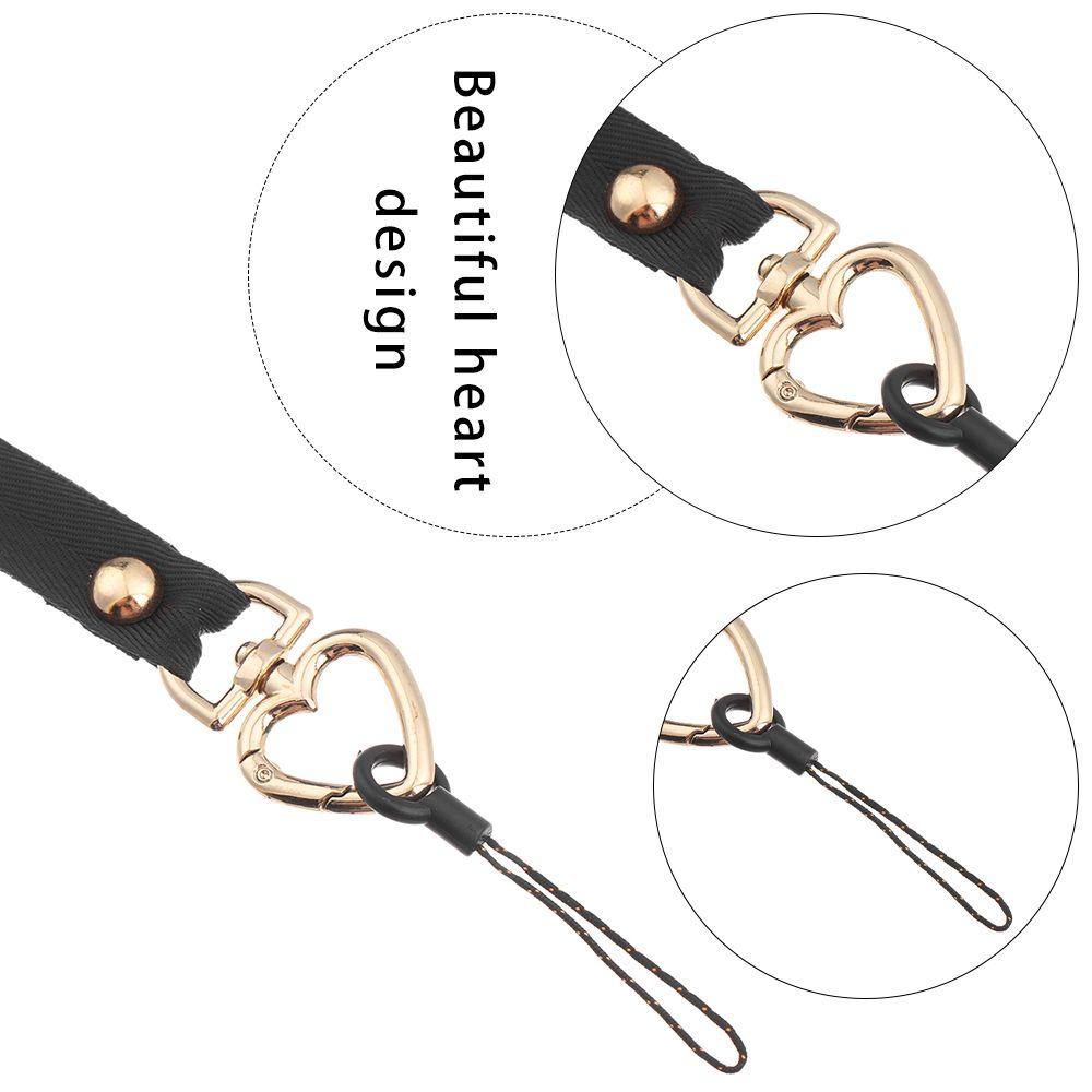 Chain Case Straps Heart Clip Lanyard Phone Safety Tether Neck Strap Phone Lanyard Neck Cord