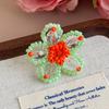 Shoe Decorations Beaded Imitation Pearl Artificial Crystal Hole Shoes Charms Decorations DIY Shoes Flower Buckle Accessories