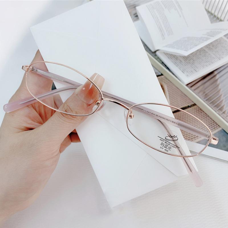 High Quality Pure Titanium Reading Glasses For Men Women Retro Metal Frame Oval Eyeglasses Elegant Luxury Small Sun Glasses