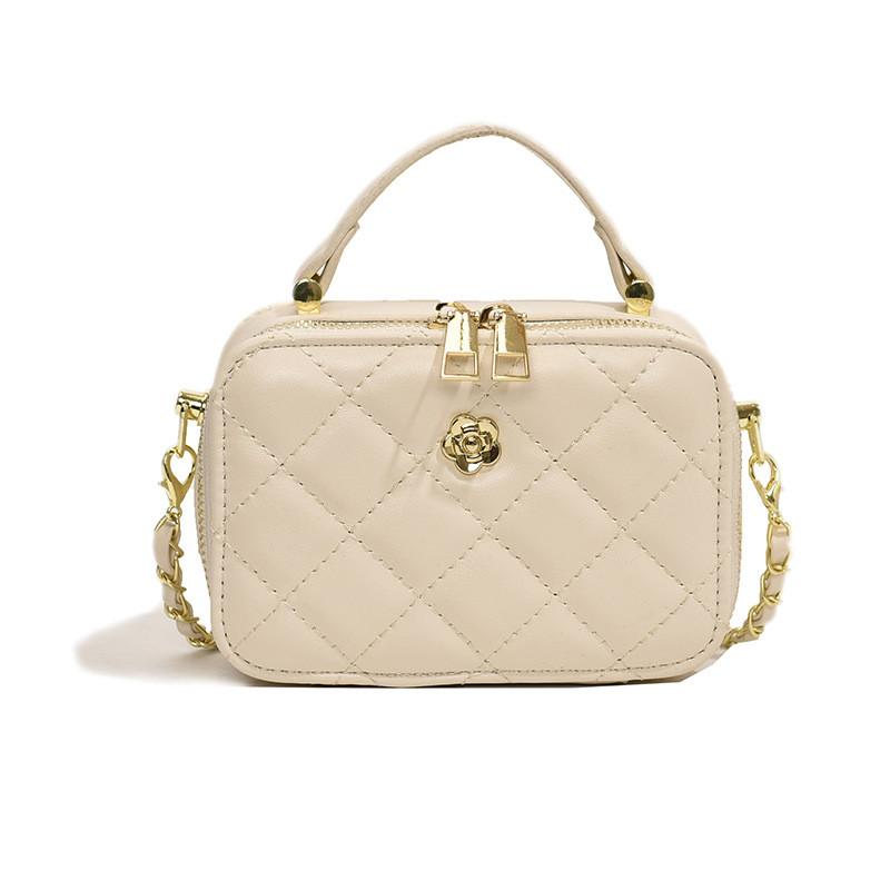 Kids Girls Cute Chain Shoulder Bag With Breathable Material For School And Outings