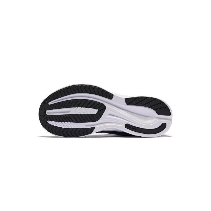 Saucony RIDE KDZ kids low-top running shoes blue silver PWRRUN cushioning SK266708