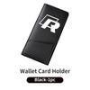 VFHJQ1 For Volkswagen VW Men's Carbon Fiber Wallet Large Capacity Car Card Holder Organizer Scirocco Jetta Beetle Golf 4 5 6 Passat
