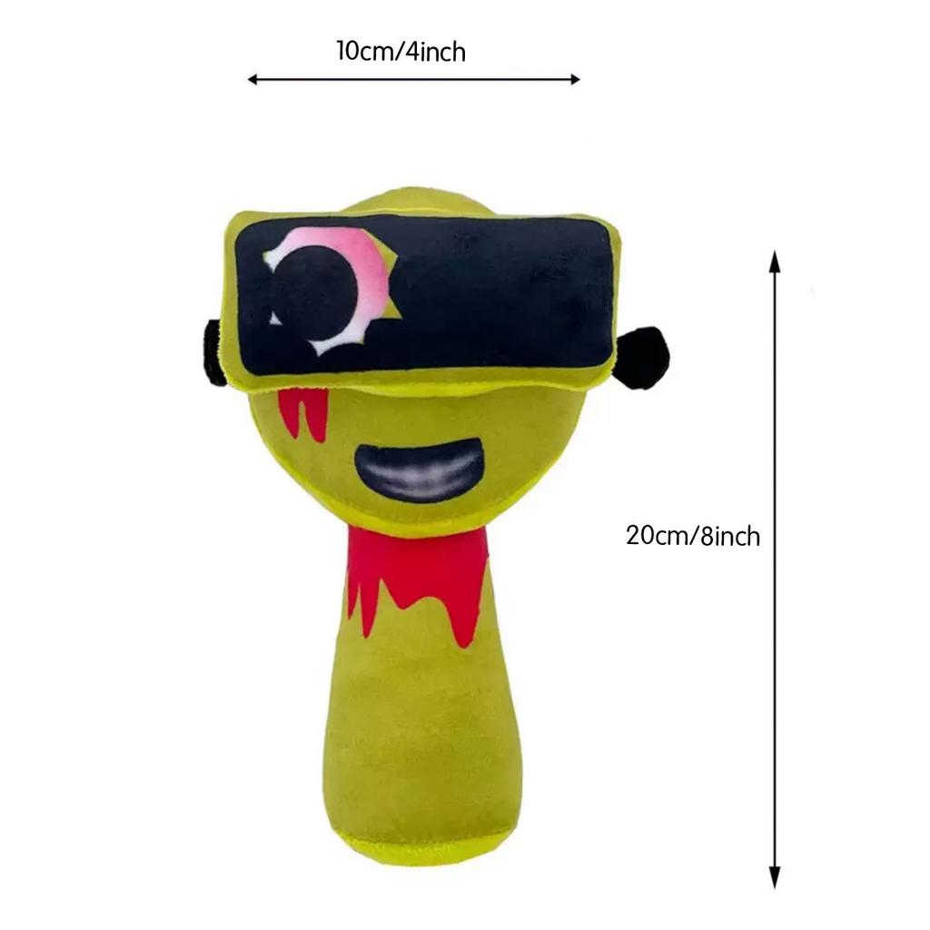 Sprunki Plush Toys Oren Pinki Wenda Mr.Computer Owakcx Jevin Tunner Mr.Tree Christmas Birthday Gifts for Adult Kids 8inch