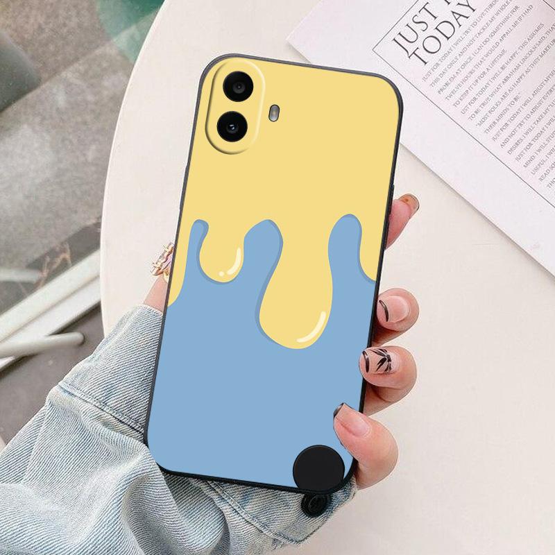 For Nothing CMF Phone 1 Case Colorful Painted Cover Soft Silicone Phone Case For Nothing CMF Phone 1 Covers Phone1 Bumper Coque