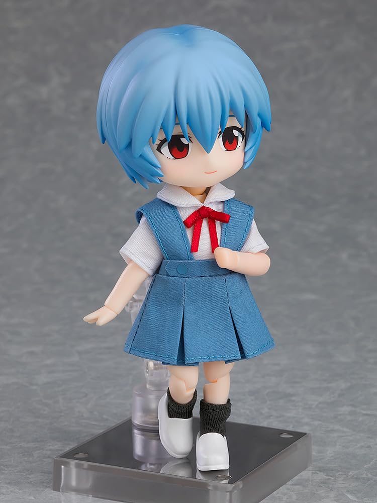 Nendoroid Doll Rebuild of Evangelion Rei Ayanami Plastic Painted Movable Figure Non-scale