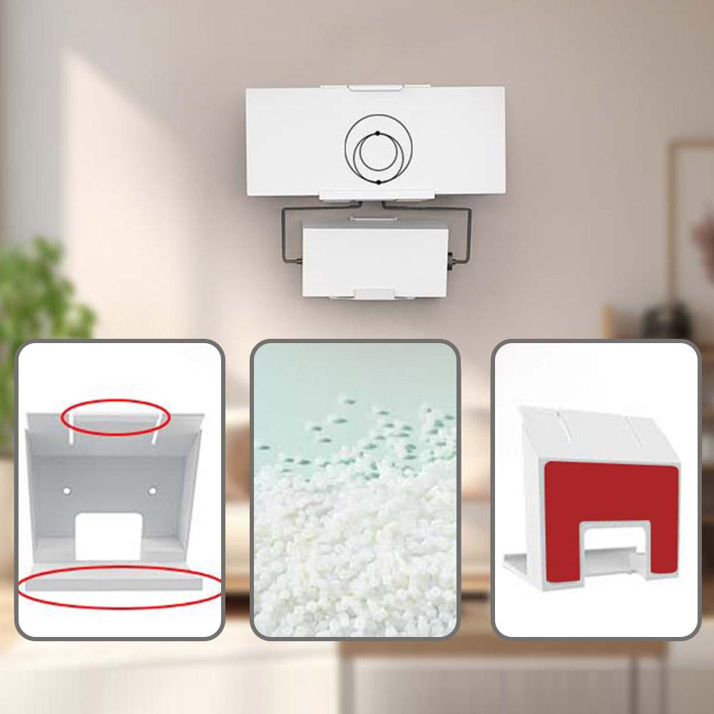 Router Power Bracket Set Wall Mounting Bracket Wall&Roof Installation Metal Kit Fit for StarLink Gen3/V3