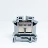 UK-16N DIN Rail Mount 16MM Square Copper Wiring Terminal Block Connector