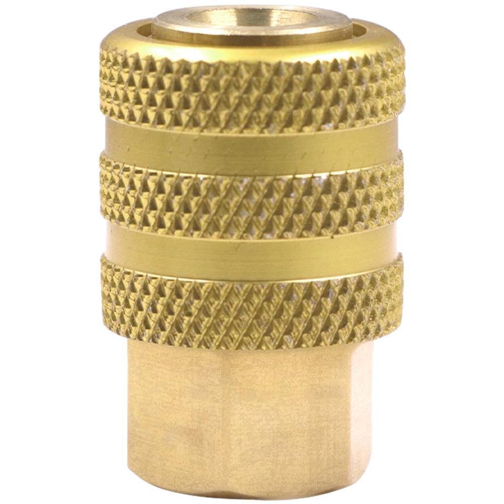 Metal Tire Pressure Gauge Hose with 12 5mm Thread Push Pull Lock and Two Claw Design for Stable Inflation Process