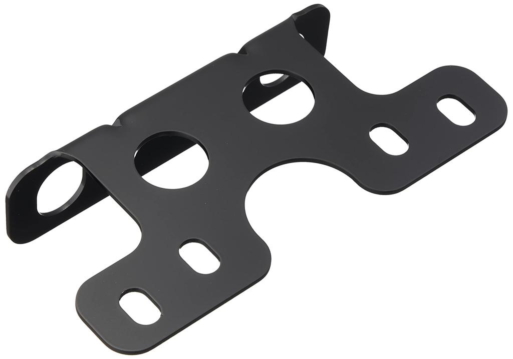 Kijima Motorcycle Parts Emblem Stay, Steel, for Honda Emblems, 12V Dax/Charly (K), Black, 208-3077