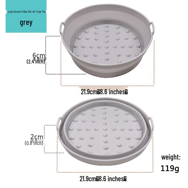 Silikonowa Forma do Pieczenia i Mata do Frytkownicy Powietrznej - Silikon Spożywczy