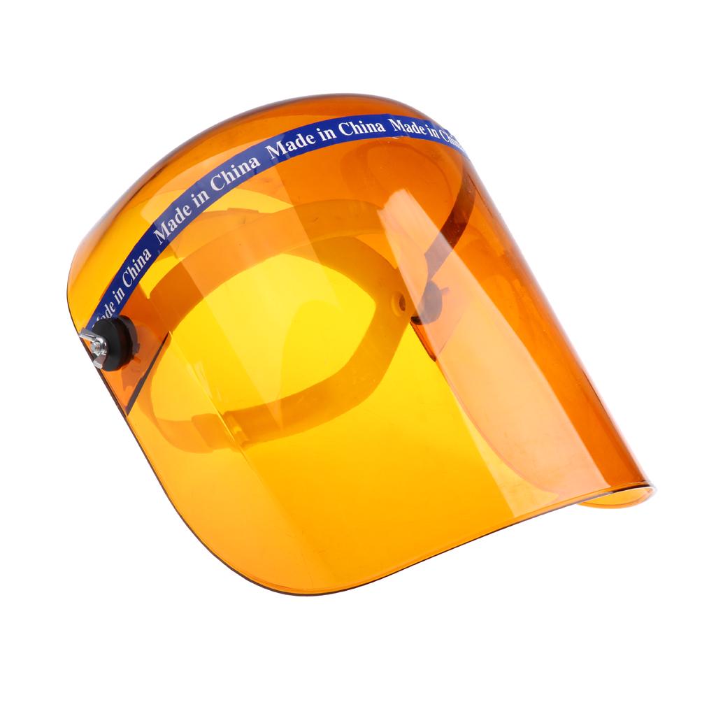 Buy Welding Safety Face Shields Headmounted Polycarbonate Helmets Brown