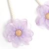 2Pcs Handmade Flower Curtain Tieback Elegant Decorative Clip Window Drapery Holdback Buckles Tie for Living Room Bedroom