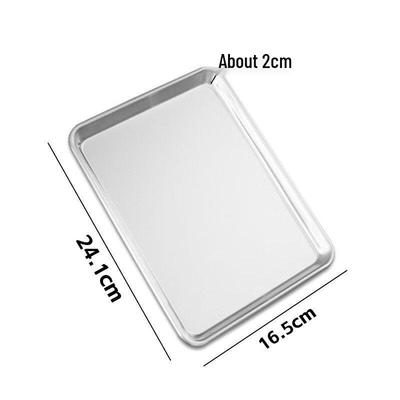 ZISIZ Rectangular Aluminum Baking Pans (2-Pack)