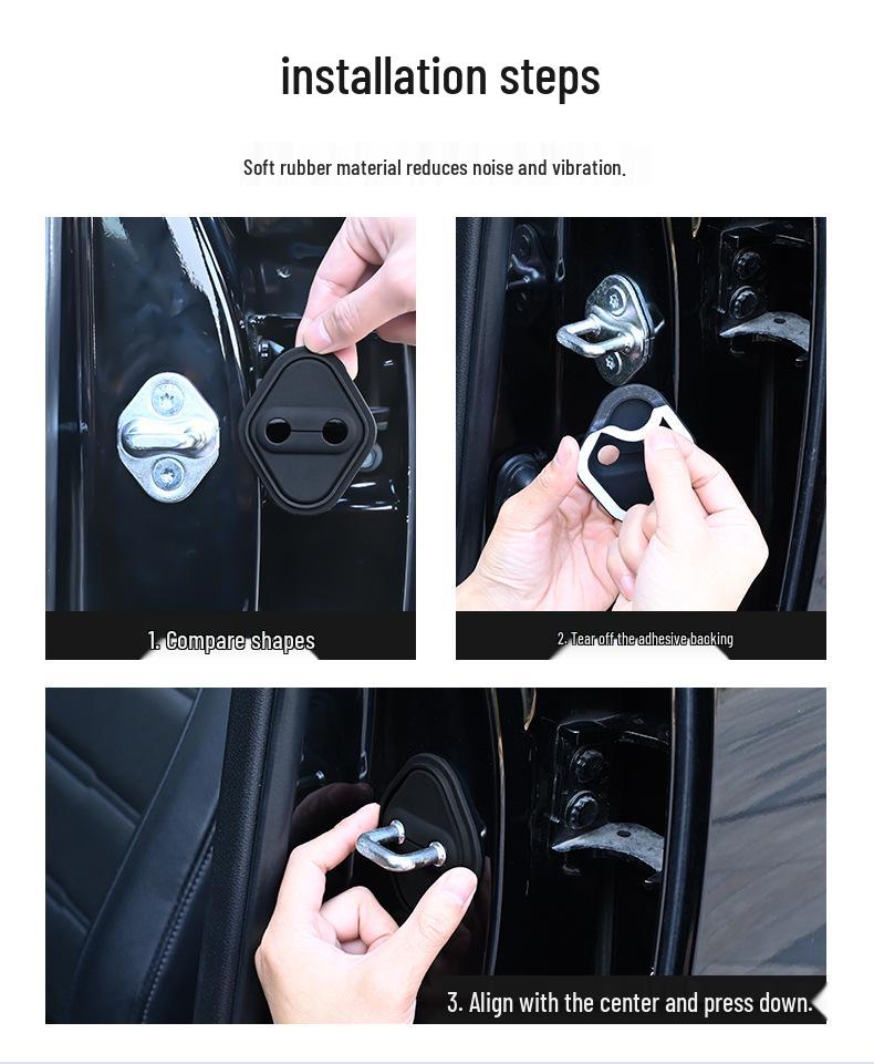 Xiaopeng Car Door Lock Protective Cover Sticker for X9 G6 P7 P5 G3 G9