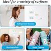 240 Pcs Reble Dry Erase Labels Sticky Notes for Storage B Organizing Jar Pantry, Waterproof Removable Label Stickers for Kitchen Office School All