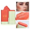 3 Colors Blush Cream Retouch Face Lips Solid Blush Cream Natural Nude Matte Blush Stick