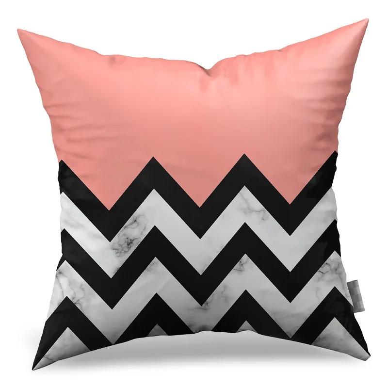 Simple Texture Decorative Pillowcase Office Living Room Car Ornaments Home Pillowcase