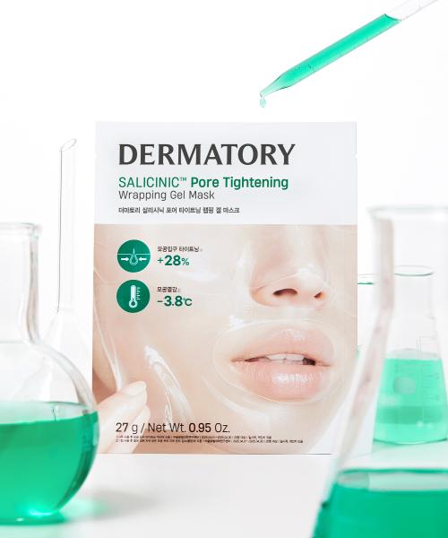 Dermatory Salicylic Pore Tightening Wrapping Gel Mask 3EA