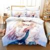 Anime My Dress-Up Darling Bedding Set Single Twin Full Queen King Size Bed Set Adult Kid Bedroom Duvet Cover Sets Home Textiles
