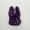 Halloween Gothic Rabbit Plush Keychain, Pendant For Bag, Car Ornament Keychain Gift For Boys And Girls
