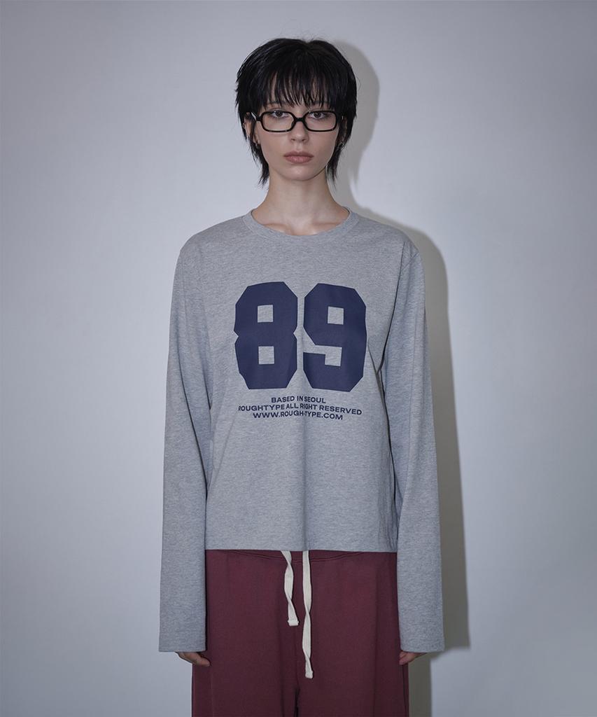 ROUGHTYPE 89 Crop Long Sleeve - Gray