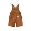 Kangol Kids Woven Overalls Brown 0d14  Bsbcov0d140br 