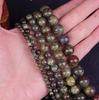 4-12mm/32-93pcs Natural Round Dragon Blood Jasper Stone Beads for DIY Jewelry Making