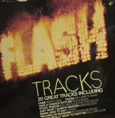 LP Record VARIOUS - Flash Tracks PTVL1 TV Records 1982 UK Pop Used