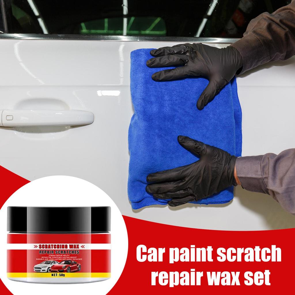 50g Car Paint Scratch Repair Wax Restores Gloss and Brightness To All Paint Surfaces. Car Care and Repair Paste