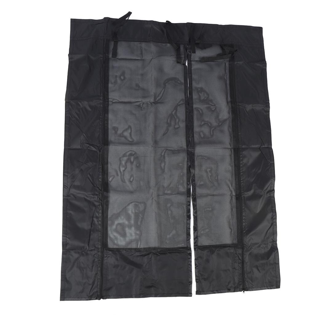 Van Fly Screen Net 420DPA Zipper Magnetic Closure Fly Proof Camping Van Screen Door for Van Sliding
