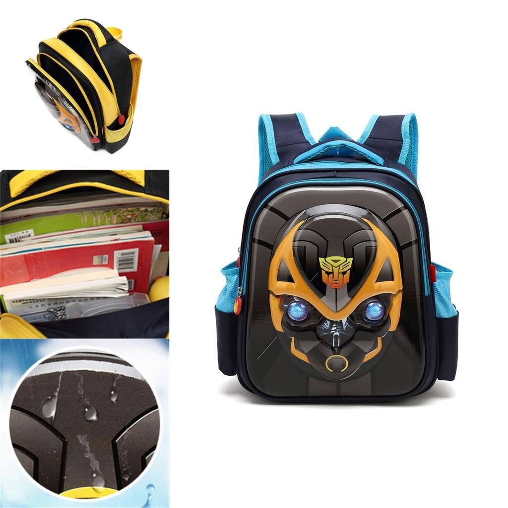 Cute And Fun Panda Bear Transformers Backpack For Boys Ages 1-3, Perfect For Kindergarten And Elementary School