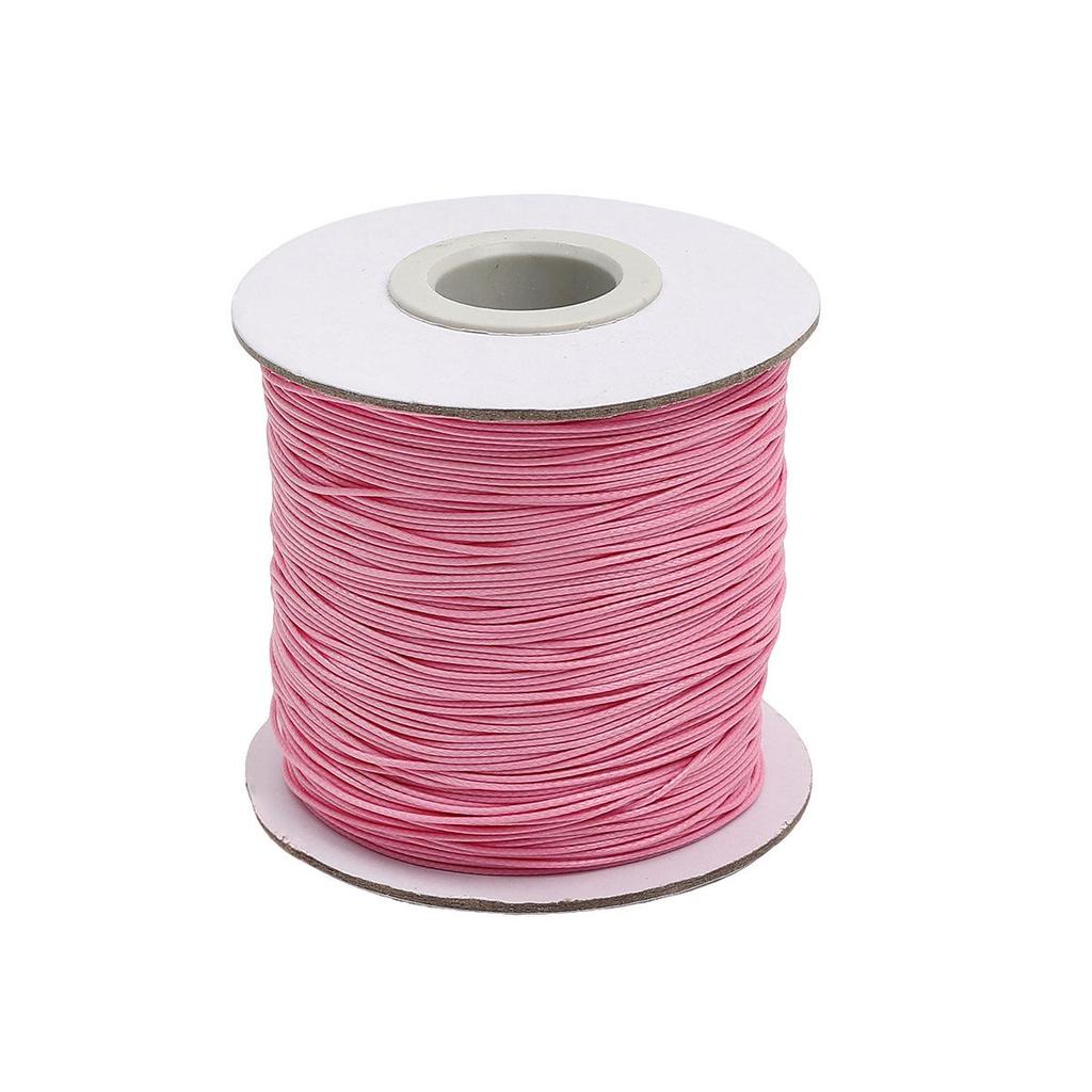 0.5mm Waxed Faux Leather Cord for DIY Jewelry Necklace and Bracelet Making