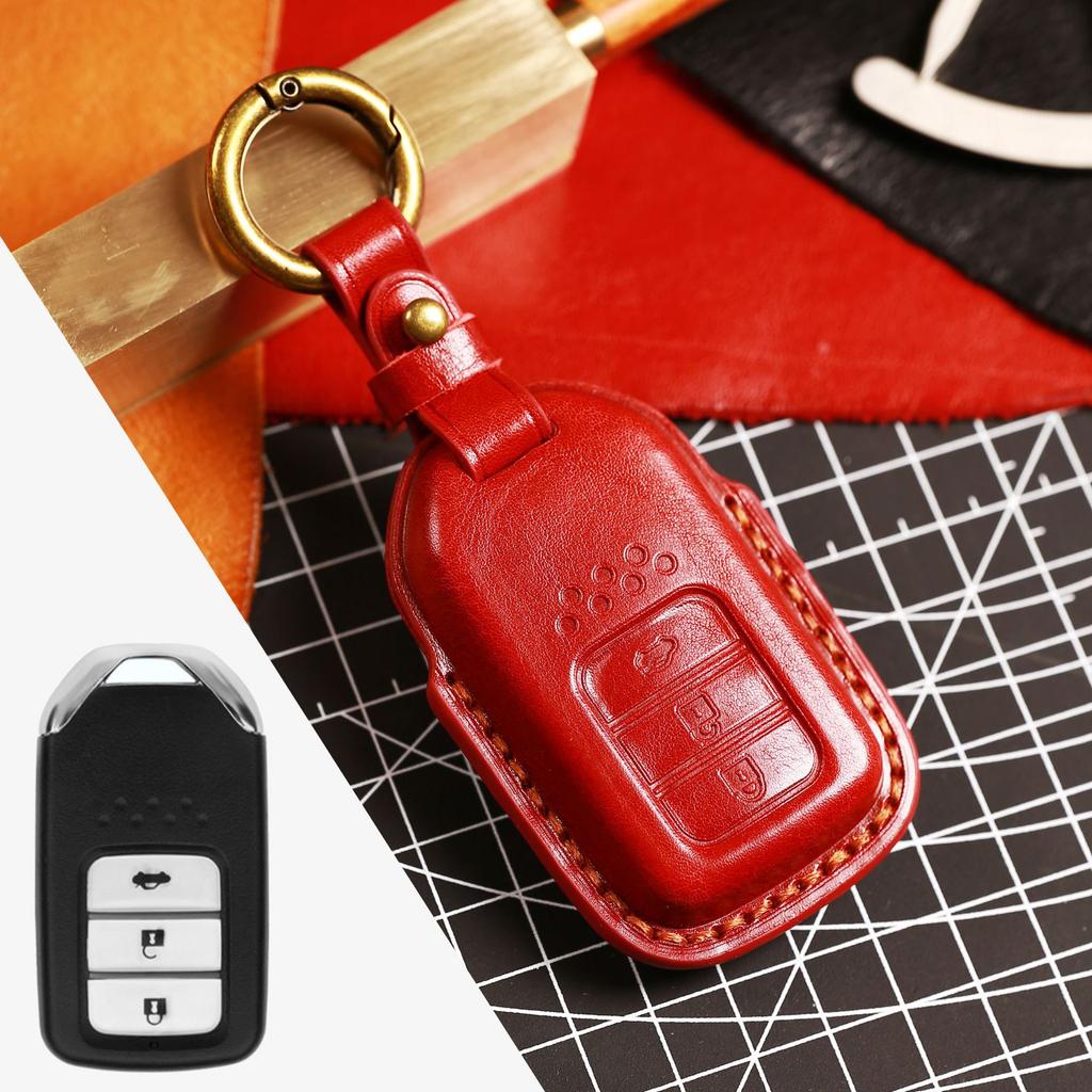 Suitable for Honda Key Cover Accord XRV Haoying New Civic Leather Car Key Cover SF Express