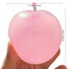 Squishy Apple Stress Ball Clear Maltose Fidget Toy Non-Bounce Ball ADHD Sensory Toy Anti-Stress Toy for Children Hand Exercise