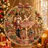 Pearl Beads Christmas Diamond Painting Set Diamond Painting Pendant  Christmas Decoration