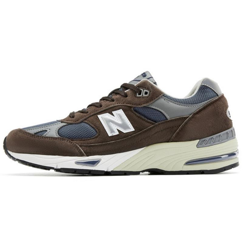 New Balance 991 Brown Navy Grey Sneakers M991BNG
