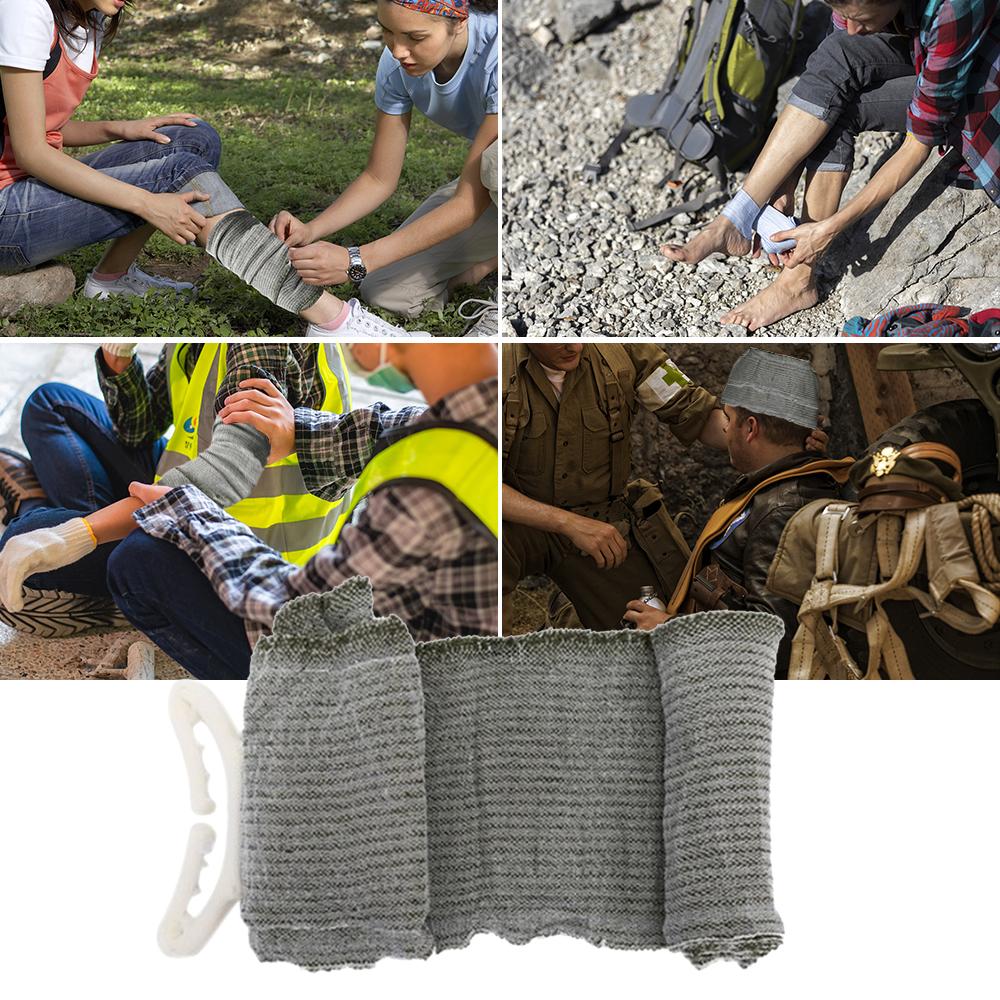 4'' / 6'' Israelischer Notfall-Trauma-Verband Tourniquet Outdoor Elastischer Wundverband Erste Hilfe