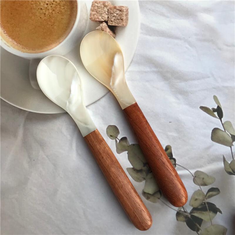 ZISIZ Decorative Sea Shell Spoon