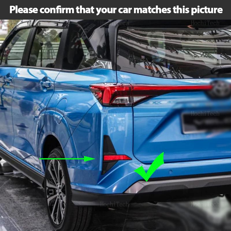 Functions LED Reflector Lamp Rear Fog Lamp Bumper Brake Light Dynamic Turn signal Lamp For Toyota Veloz  2022 2023