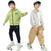 Balabala Boys' Waffle Knit Hooded Jacket