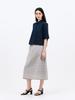 Jun By Jun K Check Midi Skirt_Brown