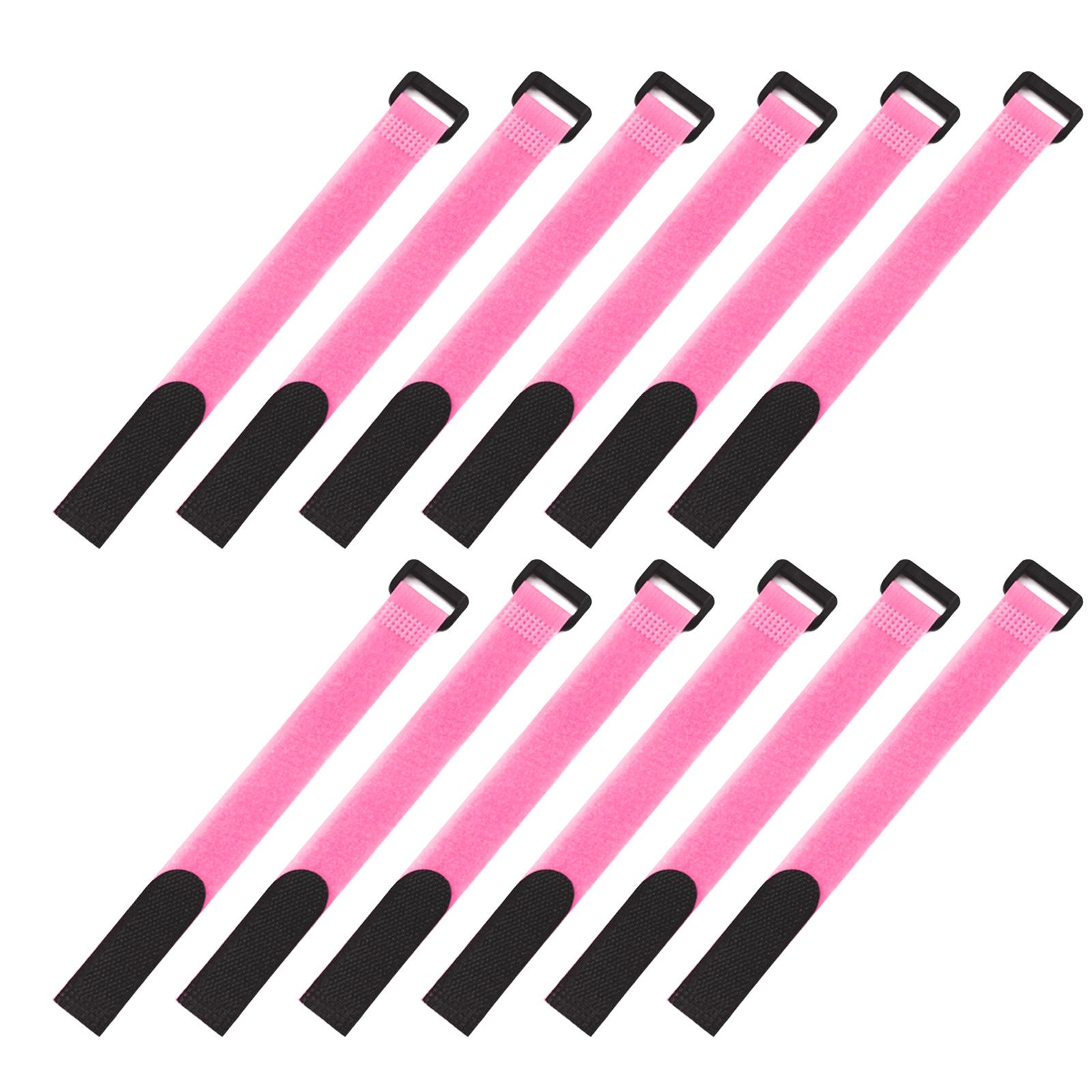 

12 шт. держатель для удочки, ремень, обруч, рыболовные инструменты, держатель для удочки, многоразовые ремни для подтяжек, застежка, кабель, шнур розовый