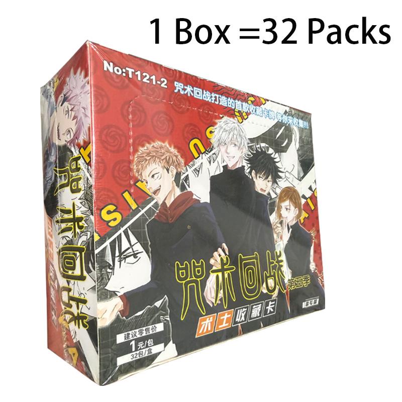 Jujutsu Kaisen Kolekcionējamās Tirdzības Kartes Booster