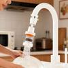 360° Rotating Six-Layer Faucet Filter with Universal Water Purifier and Anti-Splash Shower Head
