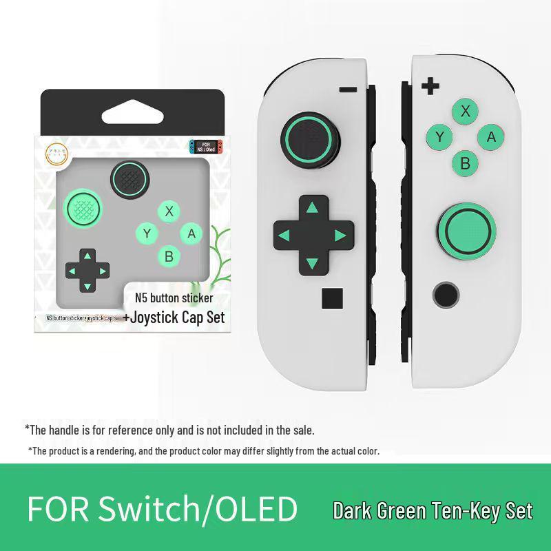 Copripulsanti in silicone e copritasti direzionali per Nintendo Switch/OLED