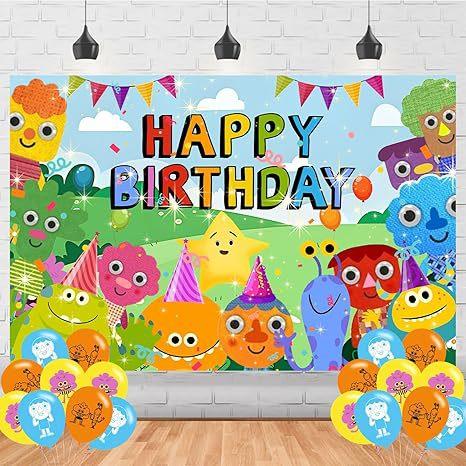 Birthday Party Background Event Decorative Banner Background Indoor and Outdoor Photography Photography Background