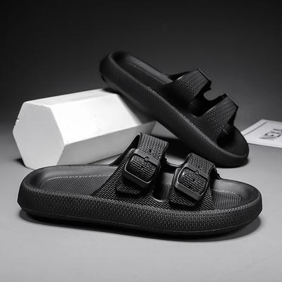 Fashion 2025 New Men's Outdoor Fashion Thick Sole Sandals - Non-Slip Shower Slippers for Bathroom, Lightweight Comfortable House Slipper